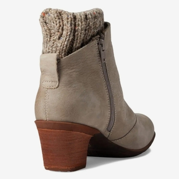 Comfortiva Leather Brianne Pietra Grey 9W Boots - Picture 13 of 16